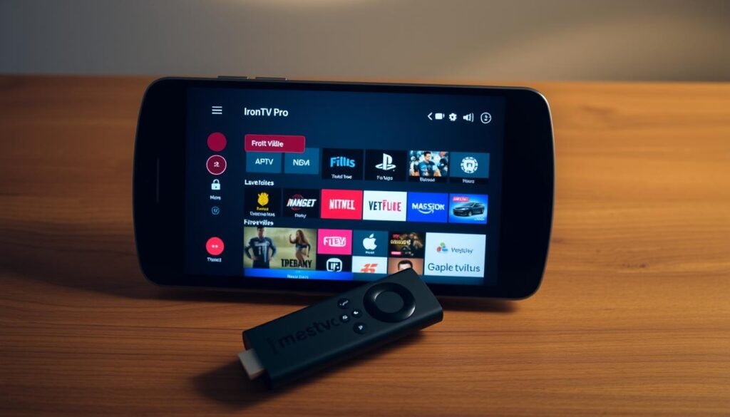 utilisation optimale Iron TV Pro